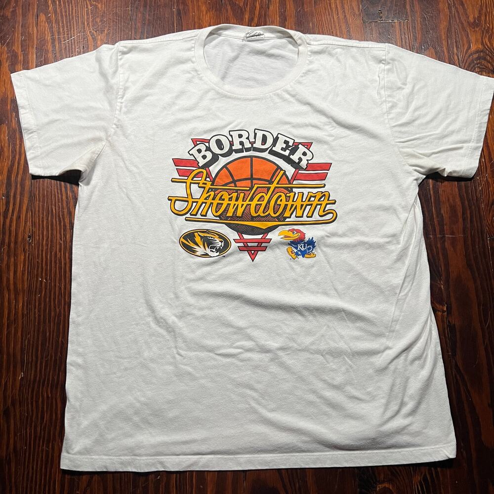 Charlie Hustle XL Vintage Graphic Tee White Regular